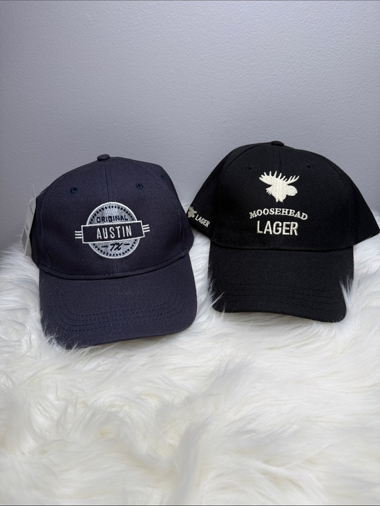 Moosehead Other - Moosehead Lager Hat + NWT Original Austin Texas Navy Unisex Adjustable Hat